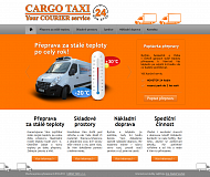 Náhled designu webu www.cargotaxi.cz