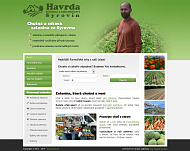 Náhled designu webu www.zelenina-syrovin.cz